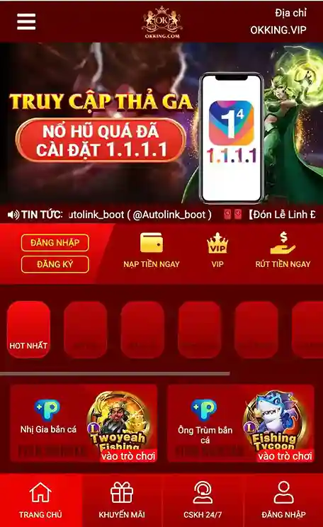 Tải App OKKING